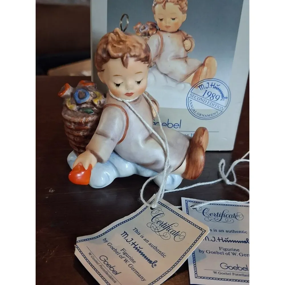 HUMMEL Love From Above, #481, 1989 Ornament, TMK-6, w/Original Box